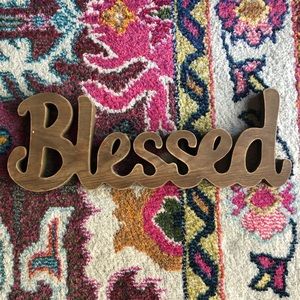 Blessed sign